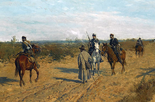 Maksymilian Gierymski - Patrol powstańczy