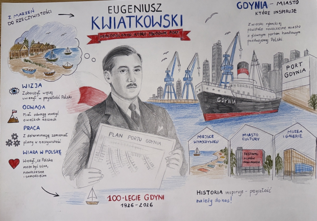 Nagrodzona praca plastyczna – XXII Przegląd Twórczości Patriotycznej”