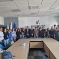 Młodzież XLII LO na spotkaniu w Sejmiku w ramach projektu Młodzież w Małopolsce